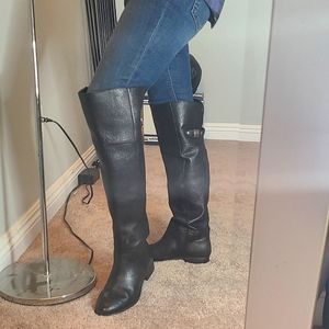 🆕️ NIB genuine leather OTK riding boots